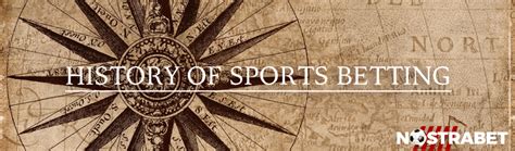 when did sports betting start|The Early History of Sports Betting .